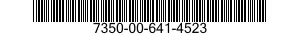 7350-00-641-4523 CUP,DISPOSABLE 7350006414523 006414523