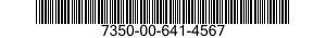 7350-00-641-4567  7350006414567 006414567