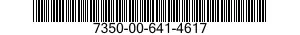 7350-00-641-4617 CUP,DISPOSABLE 7350006414617 006414617