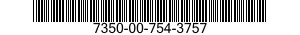 7350-00-754-3757  7350007543757 007543757