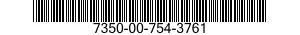 7350-00-754-3761  7350007543761 007543761