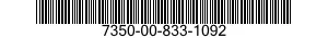 7350-00-833-1092  7350008331092 008331092