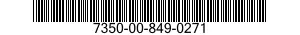 7350-00-849-0271  7350008490271 008490271