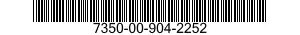 7350-00-904-2252  7350009042252 009042252