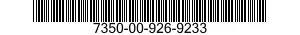7350-00-926-9233 PLATE,PAPER 7350009269233 009269233