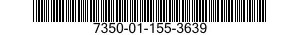 7350-01-155-3639 DISH,EATING 7350011553639 011553639