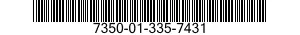7350-01-335-7431 DISH,FOOD SERVING 7350013357431 013357431
