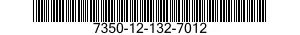 7350-12-132-7012  7350121327012 121327012