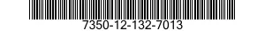 7350-12-132-7013  7350121327013 121327013