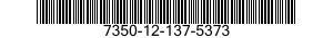 7350-12-137-5373 PLATE,EATING 7350121375373 121375373