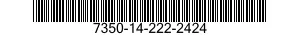 7350-14-222-2424  7350142222424 142222424