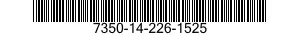 7350-14-226-1525  7350142261525 142261525