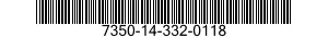 7350-14-332-0118  7350143320118 143320118
