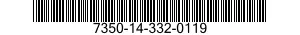 7350-14-332-0119  7350143320119 143320119