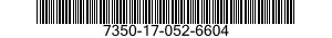 7350-17-052-6604 REST,KNIFE 7350170526604 170526604