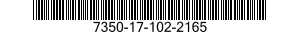 7350-17-102-2165 DISH,FOOD SERVING 7350171022165 171022165