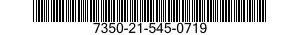 7350-21-545-0719  7350215450719 215450719