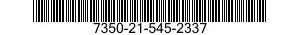 7350-21-545-2337  7350215452337 215452337
