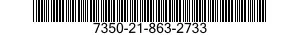 7350-21-863-2733 TRAY,SERVICE 7350218632733 218632733