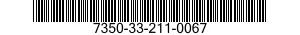 7350-33-211-0067 TABLEWARE 7350332110067 332110067