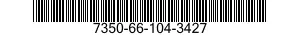 7350-66-104-3427 TRAY,SERVICE 7350661043427 661043427