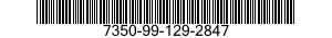 7350-99-129-2847  7350991292847 991292847