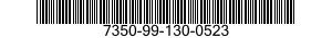 7350-99-130-0523  7350991300523 991300523