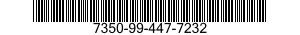 7350-99-447-7232  7350994477232 994477232