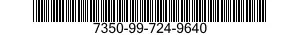 7350-99-724-9640 PAN,MESS KIT 7350997249640 997249640