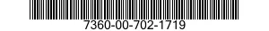 7360-00-702-1719 CABINET,GASOLINE FIELD RANGE OUTFIT 7360007021719 007021719