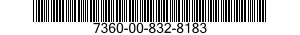 7360-00-832-8183  7360008328183 008328183