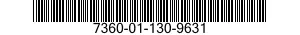 7360-01-130-9631  7360011309631 011309631