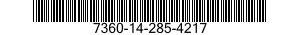 7360-14-285-4217  7360142854217 142854217
