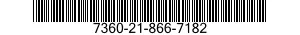 7360-21-866-7182 DINING PACKET 7360218667182 218667182