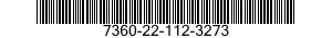 7360-22-112-3273  7360221123273 221123273