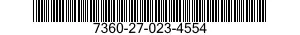 7360-27-023-4554 TABLEWARE OUTFIT 7360270234554 270234554