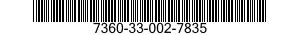 7360-33-002-7835 CUTLERY KIT 7360330027835 330027835
