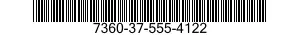 7360-37-555-4122  7360375554122 375554122