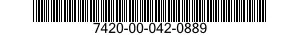 7420-00-042-0889 ADDING AND SUBTRACTING MACHINE 7420000420889 000420889