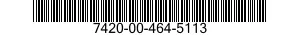 7420-00-464-5113  7420004645113 004645113