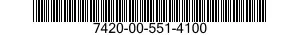 7420-00-551-4100  7420005514100 005514100