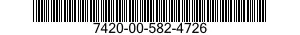 7420-00-582-4726  7420005824726 005824726