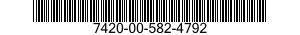 7420-00-582-4792  7420005824792 005824792