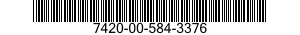 7420-00-584-3376  7420005843376 005843376