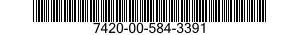 7420-00-584-3391  7420005843391 005843391