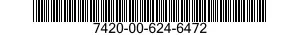 7420-00-624-6472  7420006246472 006246472
