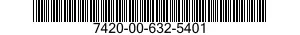 7420-00-632-5401  7420006325401 006325401