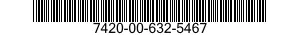 7420-00-632-5467  7420006325467 006325467