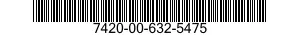 7420-00-632-5475  7420006325475 006325475