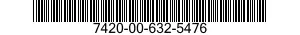 7420-00-632-5476  7420006325476 006325476